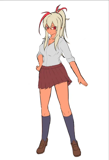 うちの子考案中まだまだかかりそう 