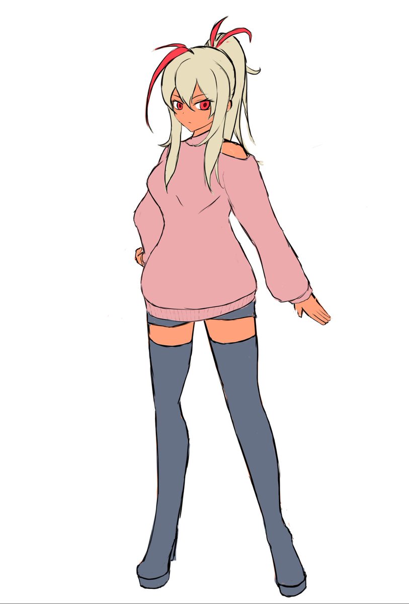 「うちの子考案中まだまだかかりそう 」|いぶおんけのイラスト