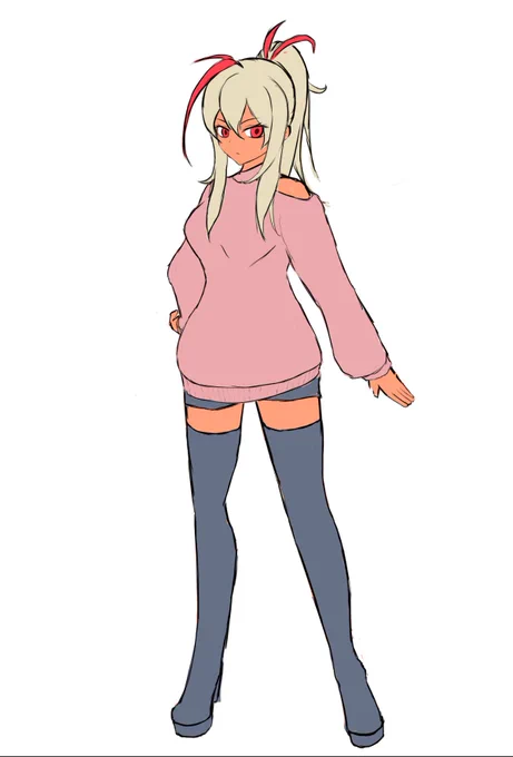 うちの子考案中まだまだかかりそう 