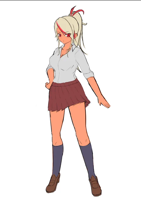 うちの子考案中まだまだかかりそう 