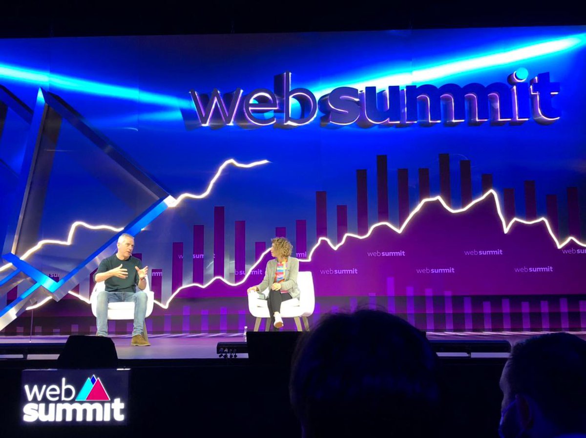 Thanks @SKutchinsky for the great fireside on the challenges & timetable for #automateddriving on the AutoTech stage at @websummit in Lisbon today. We covered important issues and discussed how tech and auto are working together successfully esp here in Europe #WebSummit2021