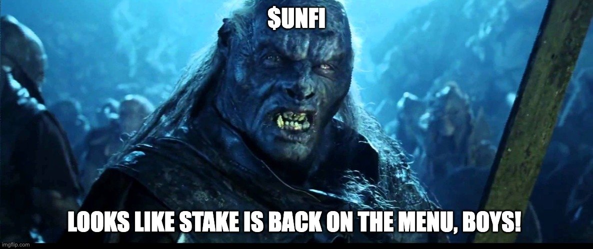unifiprotocol's tweet photo. 🚨 $UNFI staking is live!!

Go stake your UNFI before spots fill up! 

Note: all pending rewards from previous contract were auto-staked into the new contract. Saved you on ETH gas fees for that - you're welcome 😜 https://t.co/vHbUZpCKow
