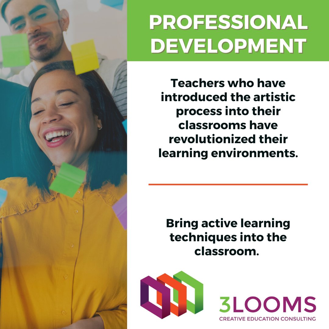 If you are a school ready to commit to quality arts education but not sure where to start in this process, 3 Looms can support that work.  Visit 3looms.com/schools for more information!