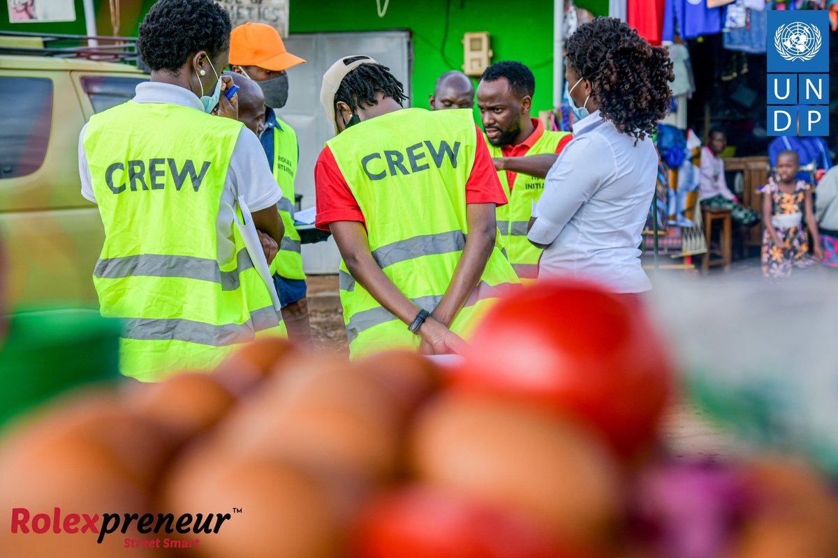 RolexInitiative's tweet photo. Day 1: 2nd Stop over at Kyenjonjo to interact with the youth & women involved in fast food street Vending ,Capacity building is critical as we respond to the shocks of Covid-19
We are gearing up for RolexPreneur trainings. #RolexPreneur #SafeStreetFoodVending #BuildForwardB https://t.co/GRAX5qaVuF