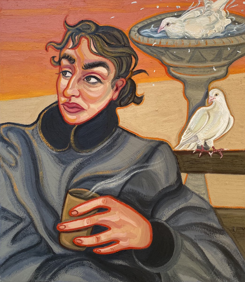 ‘Lady and The Doves’
#aniahobson #suffolk #london