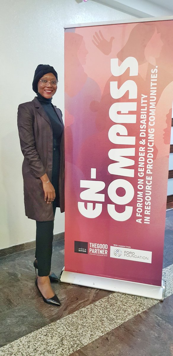 InvictusAfrica's tweet photo. Earlier today, Invictus Africa's Head of Programs and Communications represented the organization at 'Encompass: A Forum on Gender &amp; Disability in Resource-producing Communities' in Abuja.

#GenderandDisability
#WomenwithDisability
#SGBV

1/3 https://t.co/xbVems2MsN