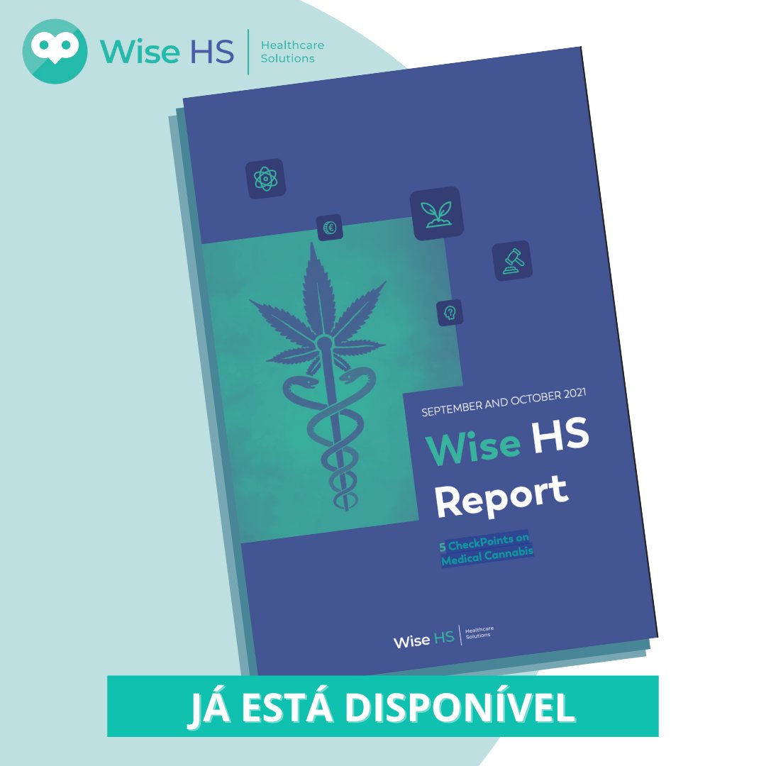 WiseHs's tweet photo. O WiseHS Report é a newsletter sobre canábis medicinal. Poderá encontrar as notícias relativas às Novidades:
- da Indústria Farmacêutica;
- Económicas;
- de Assuntos Regulamentares;
- de Cultivo;
- e Científicas.
WiseReport pode ser consultado em: https://t.co/yS6uoimKjf https://t.co/1WSt3Qvhz0