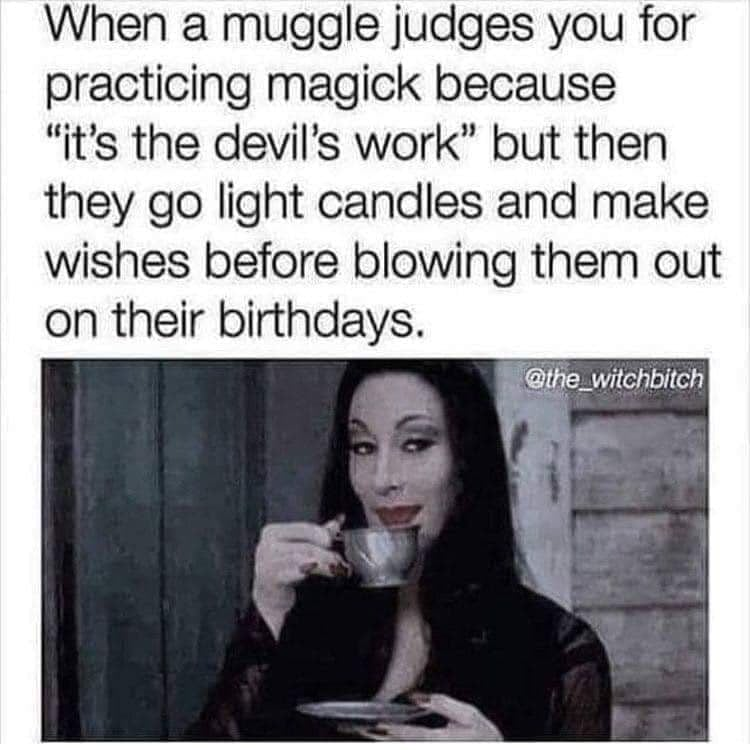 SubRosaMagick's tweet photo. #witchesbelike #muggles #HappyBirthday https://t.co/yPgD46fFyr