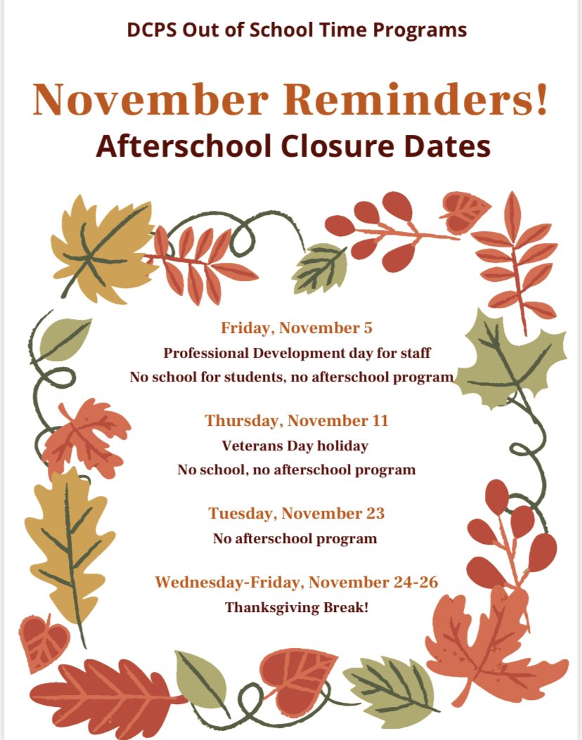 Powellelem's tweet photo. .@PowellPadres See updates for #PowellES AfterSchool Program https://t.co/zt1kqfY4Z6