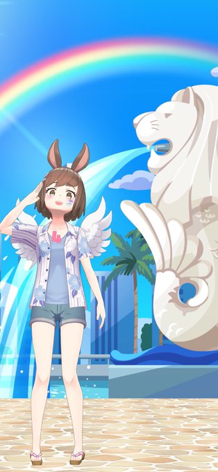マーライオンのtwitterイラスト検索結果 古い順