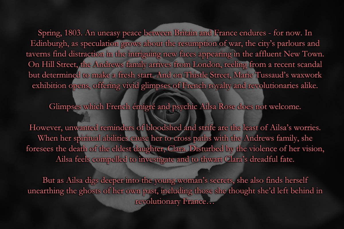 sarahkingauthor's tweet photo. It's blurb reveal day! So looking forward to releasing The Wax Artist in a month's time. #HistoricalFiction #Edinburgh #regency #mystery #BookTwitter #bookrelease #WritingCommunity #writerslift https://t.co/J58chyRbWt
