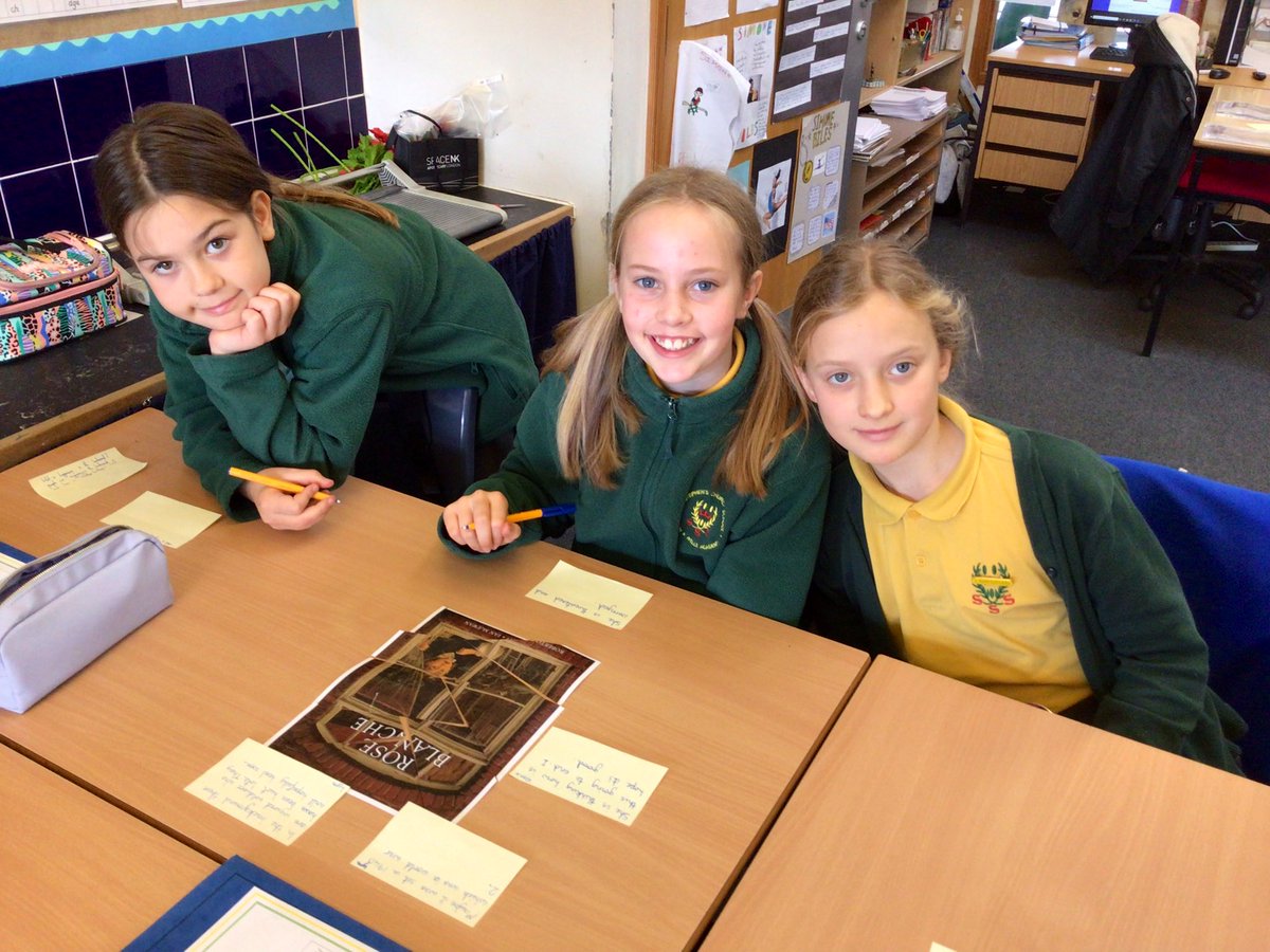 StStephensPri's tweet photo. Y6 really enjoyed exploring our new picture book - Rose Blanche by Ian Mcewan. We spent the morning discussing the storyline and exploring the hidden meaning in the illustrations by Roberto Innocenti  #WW2topic #creativelearning #readingforpleasure https://t.co/UnaSJBWnvE
