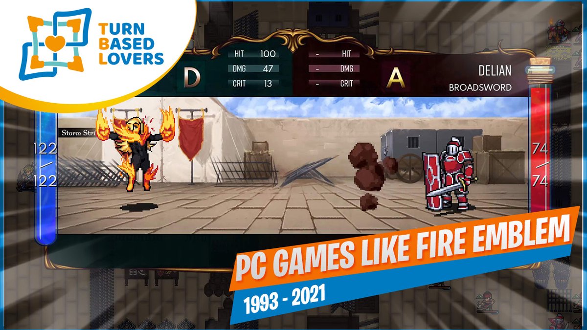 turnbasedlovers's tweet photo. Check out these 11 awesome #pcgames inspired by #FireEmblem. Starting from 1993 up to 2021. As usual, the written article is followed by the video version.
🖊️https://t.co/ZMIHJuVi2y

📽️https://t.co/vLNN7Y5cCB

#indiedev #indiegames #pcgaming #SRPG #GamesLike #RPG #turnbased #TBL https://t.co/o58hQ8nd5L