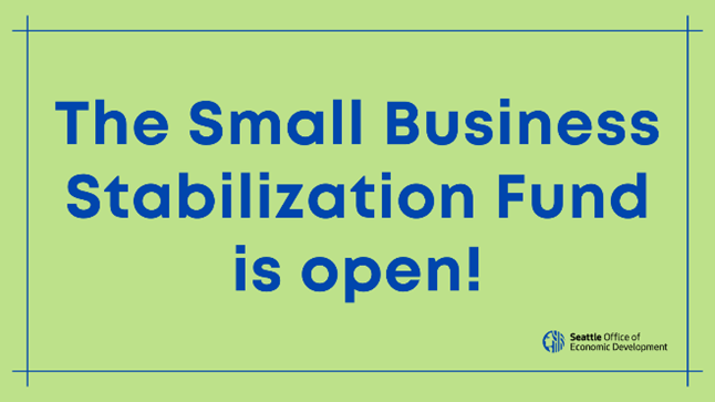 There is still time to apply for the  <a href="/SeattleEconomy/">Seattle OED</a> Small Business Stabilization Fund! Child care providers are eligible to apply by Nov. 9. Learn more and apply today at seattle.gov/SmallBusinessS…, or contact 206-684-8090 or oed@seattle.gov for assistance.
