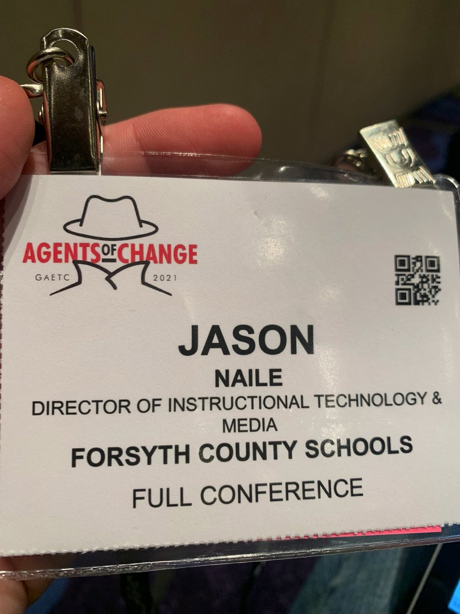 Excited to be attending <a href="/GaETConf/">Georgia Educational Technology Conference</a> for the 15th time! #GaETC21 #agentsofchange