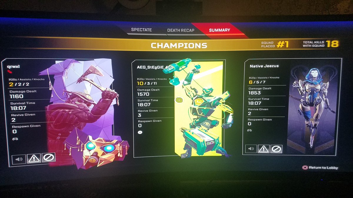My best game of the Season so far 💥 How is everyone liking Storm Point? #ApexLedgends