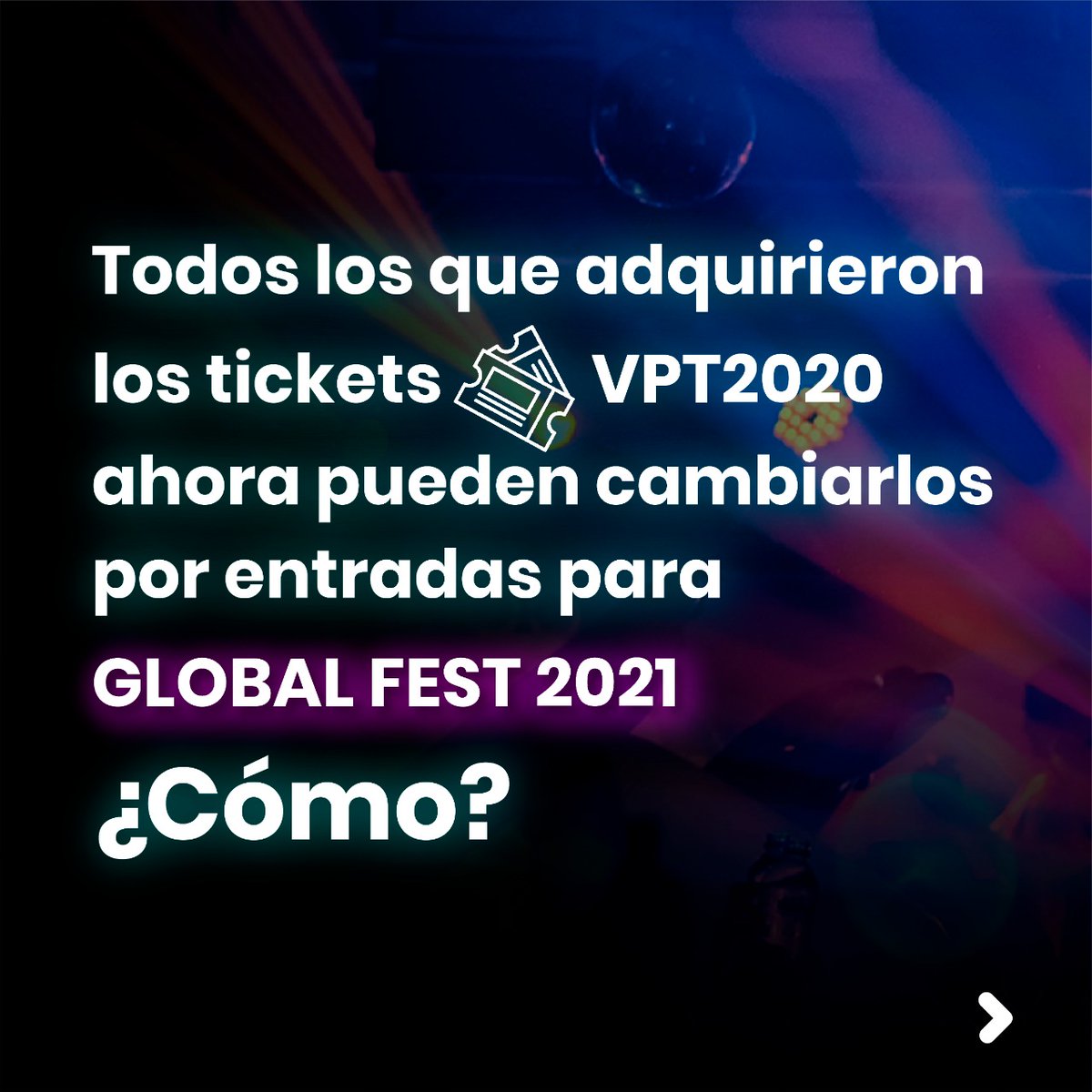 globalfestok's tweet photo. La Fiesta que tanto esperabas....Prepárate para vivir @globalfestok
Si necesitas canjear entradas de VPT2020 toda la info en este link 👉🏻 https://t.co/kgCEHq06i5
#globalfest #fiesta #mendoza #vpt #lgbtq  #fest #fiestamendoza #Miranda #Migrantes #Musica #Pop https://t.co/PxFwqRq62H