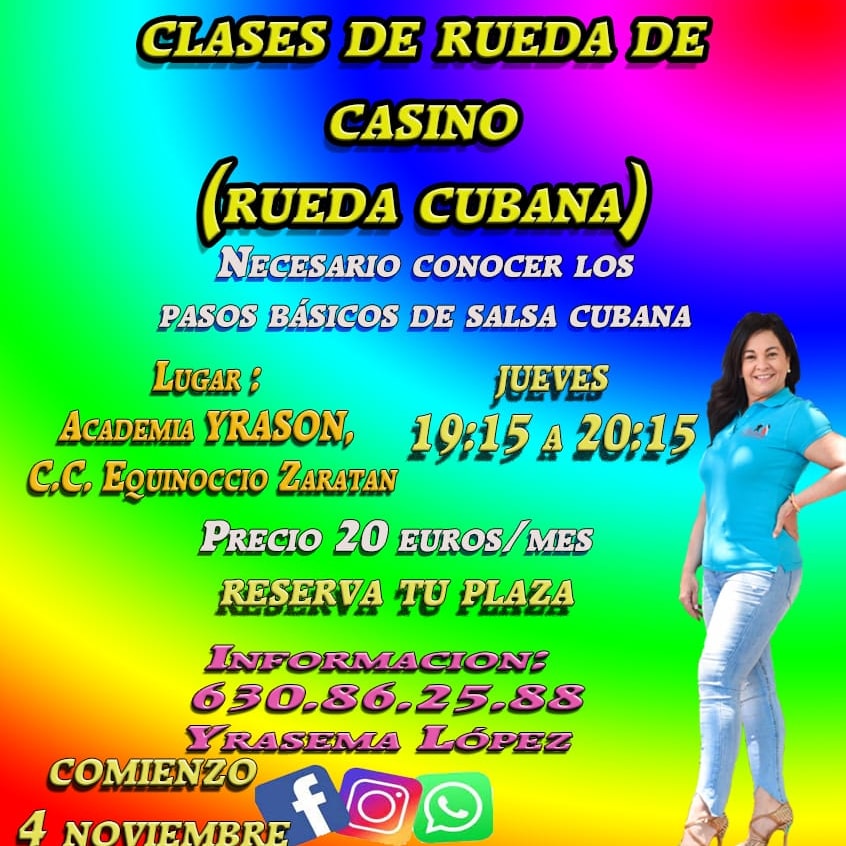 Nuevo grupo de rueda de casino ( Rueda Cubana).
Anímate a pasarlo bien .🔝🔝🔝 #baileseguro #danza #Valladolid