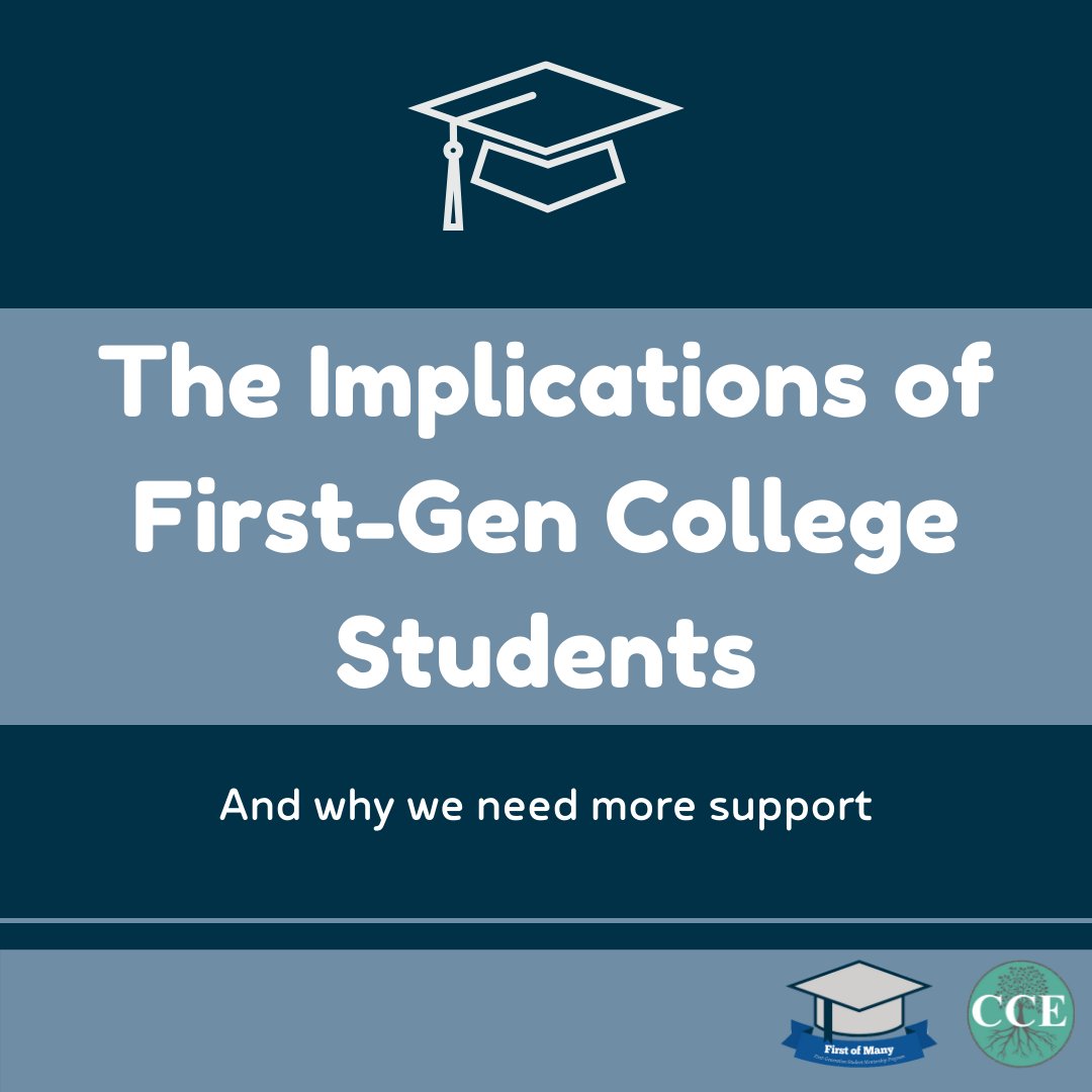 LU_CCE_CC's tweet image. Happy third day of our first-gen spotlight week! Much of the research about first-gen college students is primarily centered around persistence (rate of graduation) and retention (rate at which students remain enrolled in the university), but some research has also been done on..