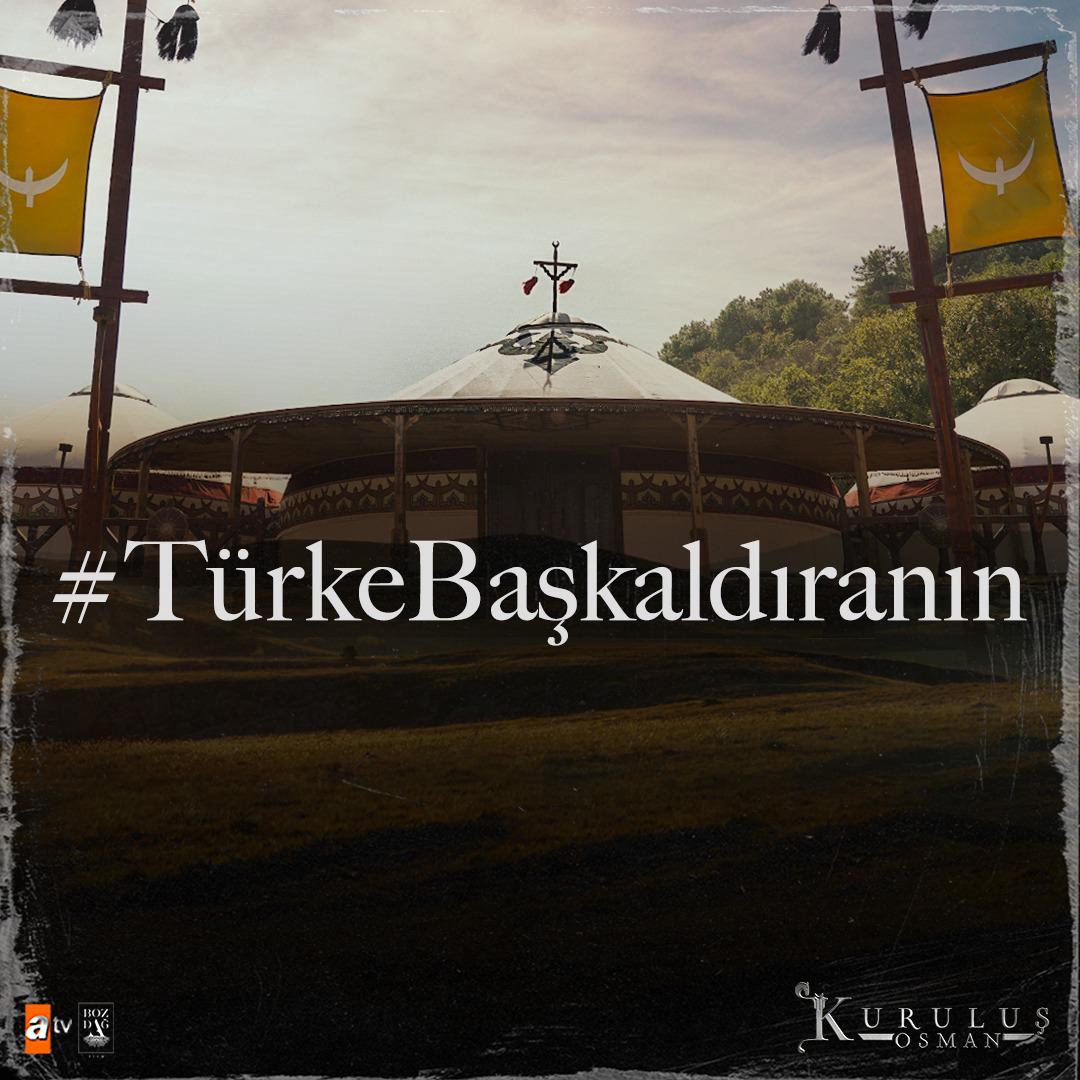 Bu akşamki etiketimiz
#TürkeBaşkaldıranın... 
Neyse anlayan anladı:)