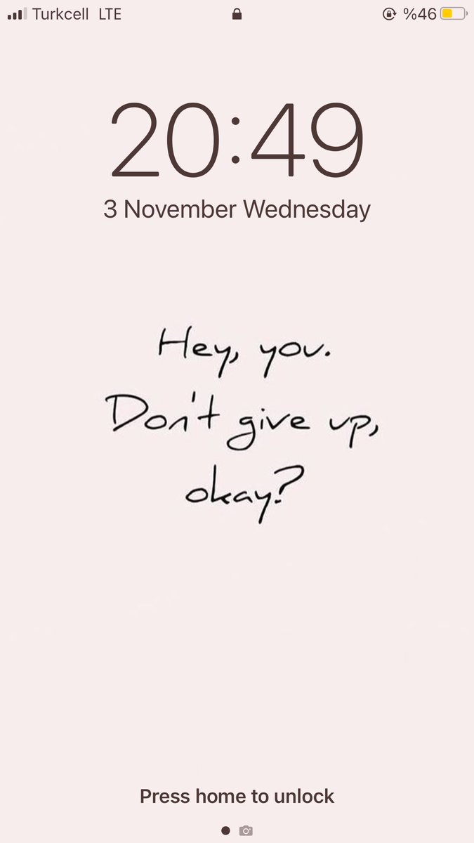 esrmylmz's tweet photo. Hey you . Dont give up okay! https://t.co/3gy76Hxwvx