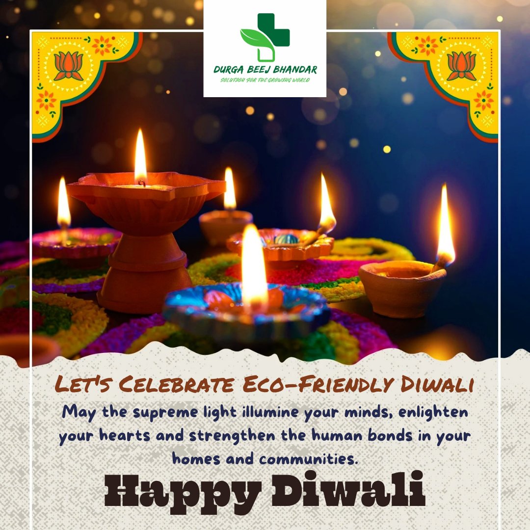 DurgaBeej's tweet photo. #Diwali को पावन अवसरमा, म प्रार्थना गर्दछु कि तपाईंका सबै सपनाहरू पूरा होस्। भगवान गणेशले तपाईलाई बुद्धिको आशीर्वाद दिउन र देवी लक्ष्मीले तपाईको परिवारमा धन र समृद्धिको वर्षा गरून्। यो वर्षको दीपावली तपाईलाई सबैभन्दा खुसीको र उत्कृष्ट दिपावली होस्।
धन्यवाद!!! दुर्गा बीज भण्डार https://t.co/pc0k8pQAmm