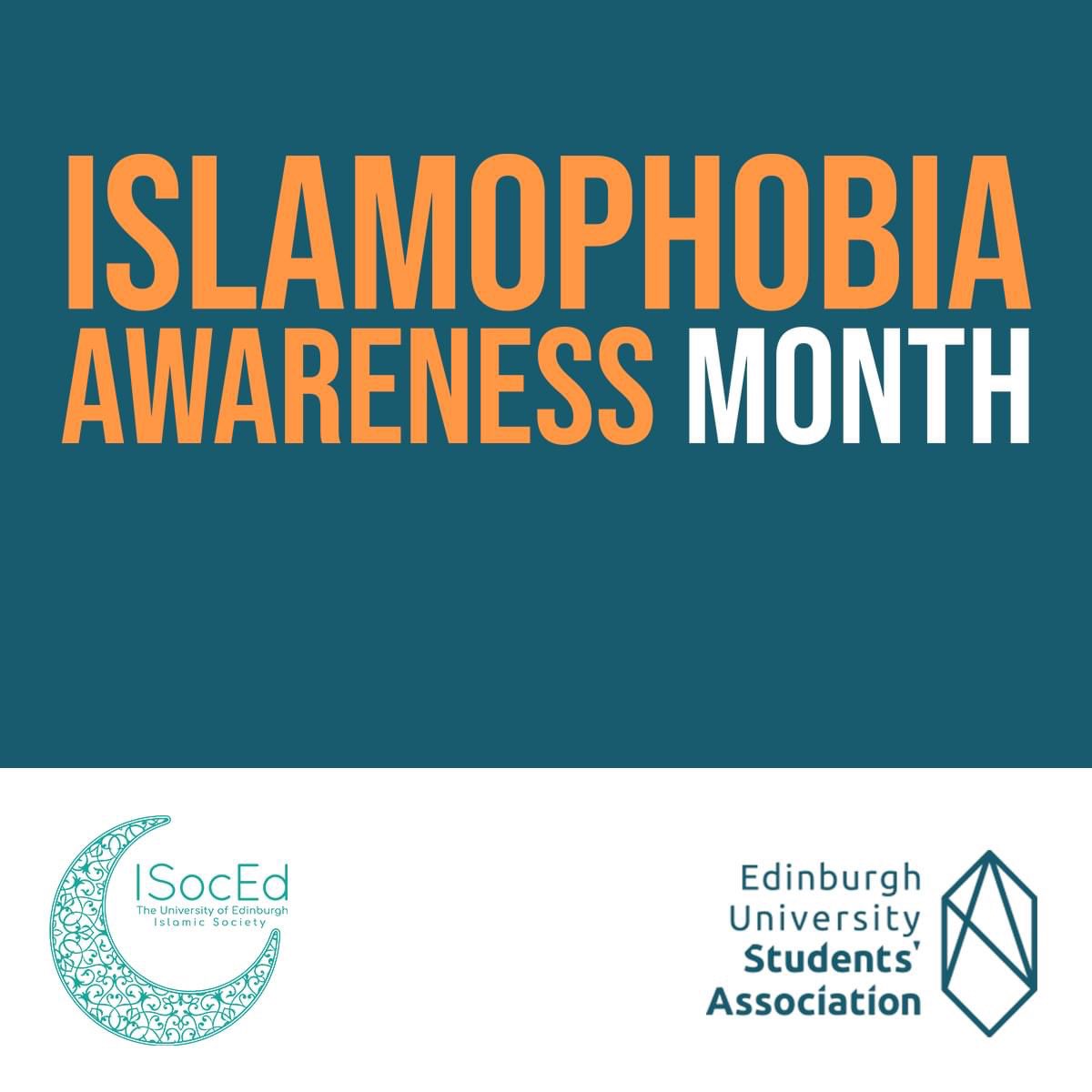 Not only is November Disability History Month, it's also Islamophobia Awareness Month, &amp; <a href="/isocedinburgh/">ISoc Edinburgh</a>  have got great events planned, giving Muslim students space to discuss their experiences, &amp; educating allies on how they can challenge Islamophobia:
eusa.ed.ac.uk/news/article/i…