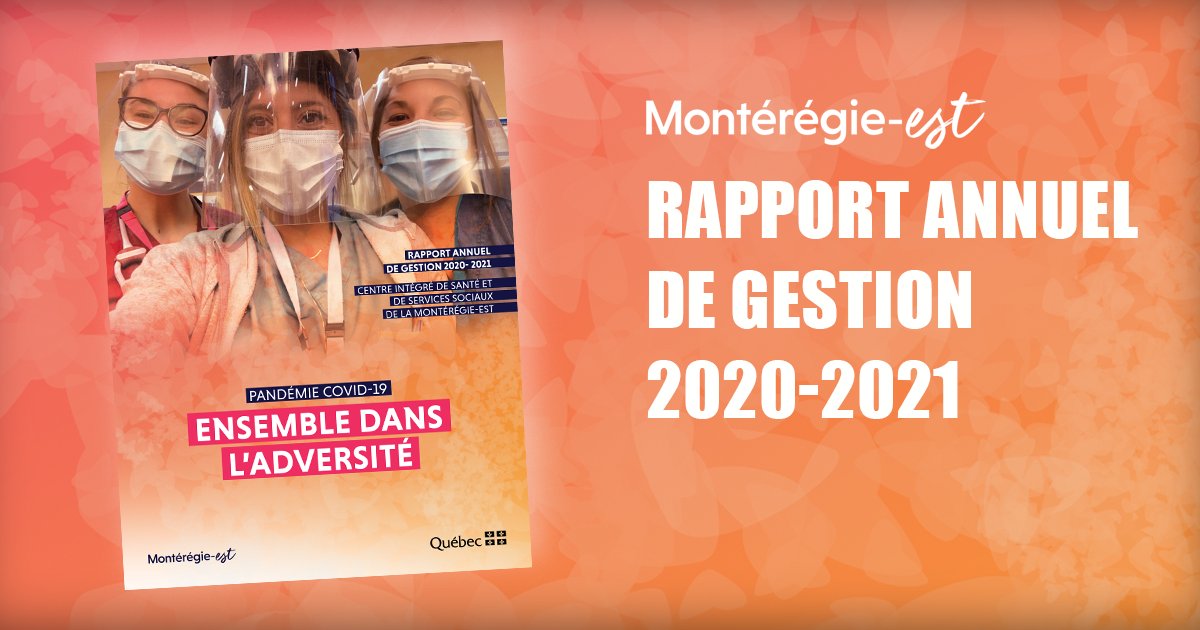 COMMUNIQUÉ DE PRESSE | Lisez notre rapport annuel 2020-2021 dès maintenant 👉bit.ly/2YbAWhB