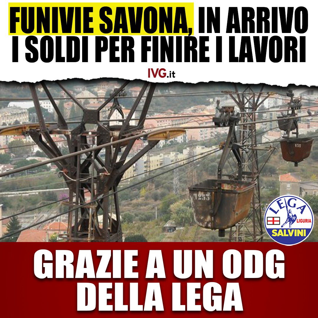 GruppoLegaLig's tweet photo. Funivie Spa, Mai: fondi in arrivo da Roma grazie alla Lega, atto concreto per il nostro territorio. https://t.co/cy2seYBtNt
