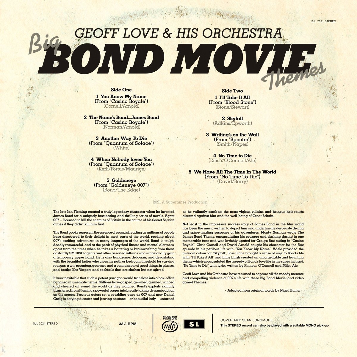 ThatTallGinger's tweet photo. 📀📀🎶🎵🕺 Probably the most niché bonkers thing I’ve ever made 😂 

I wanted an excuse to create a piece celebrating the Craig era and this seemed like the perfect context for it. Any Geoff Love fans in the house? 😎🕺🕺✌️

#JamesBond #DanielCraig #Fanart #vinylrecords https://t.co/GlkR6b9vmz