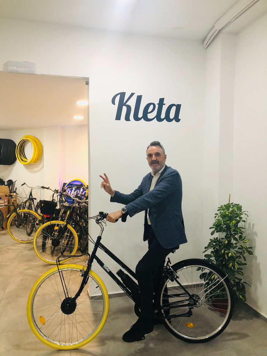 Visítamos <a href="/kleta_bikes/">Kleta</a> 🚲🚴‍♀️haciendo de la movilidad sostenible, una realidad en #Valencia 👌Grandes !!! 🙌