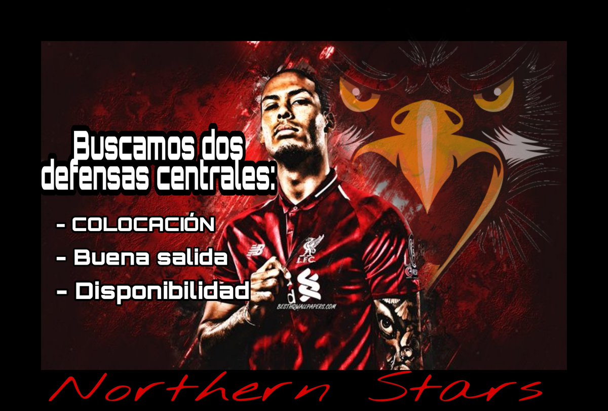 Los Northern Stars buuscamos dos centrales con buena salida... maxima disponibilidad y buena salida... interesados mandar privado. <a href="/Northenstars1/">Northern Stars</a>