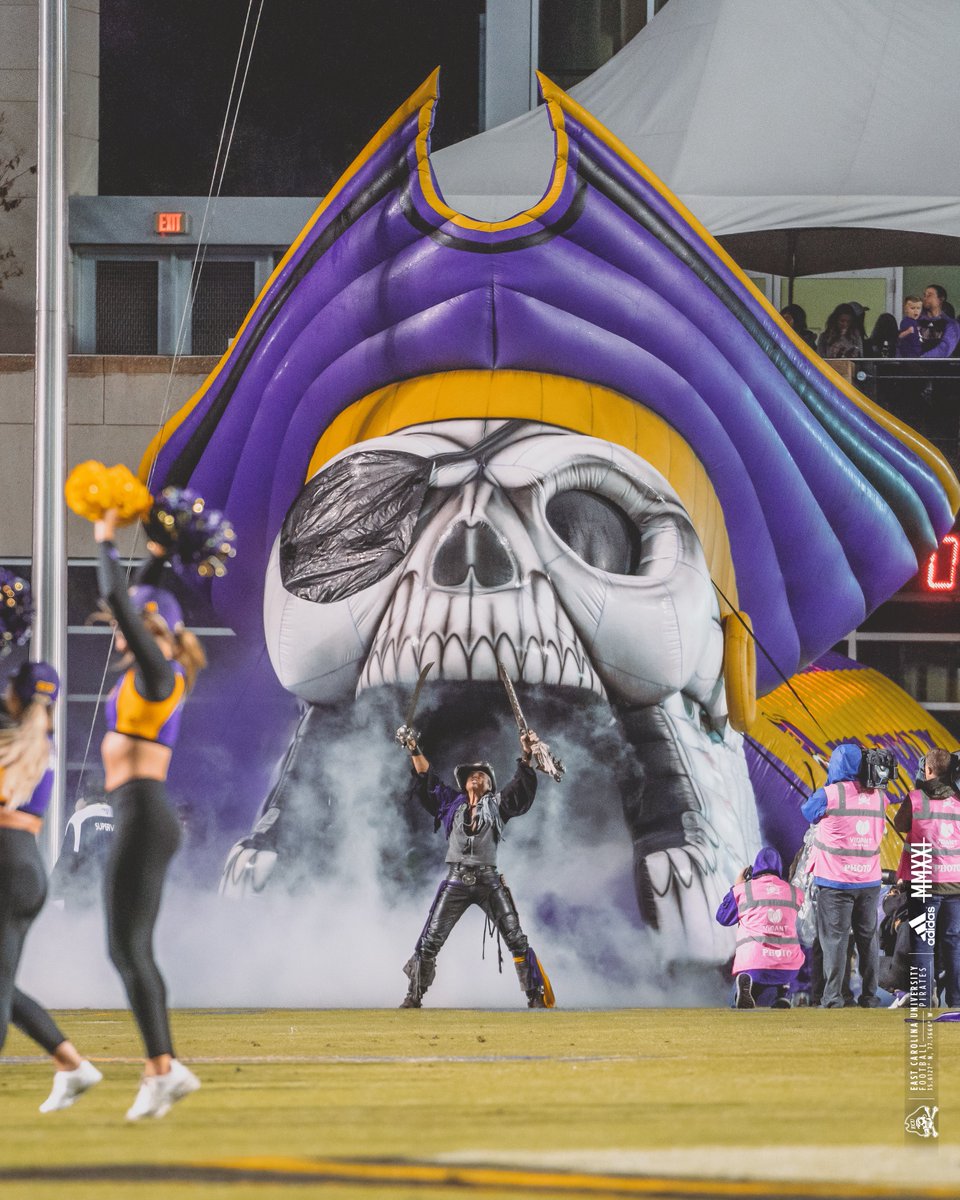 ECUPiratesFB's tweet photo. Back to back weeks in Dowdy-Ficklen Stadium 🏴‍☠️ Tag who needs to be there ⬇️ https://t.co/xisrfuwzcC
