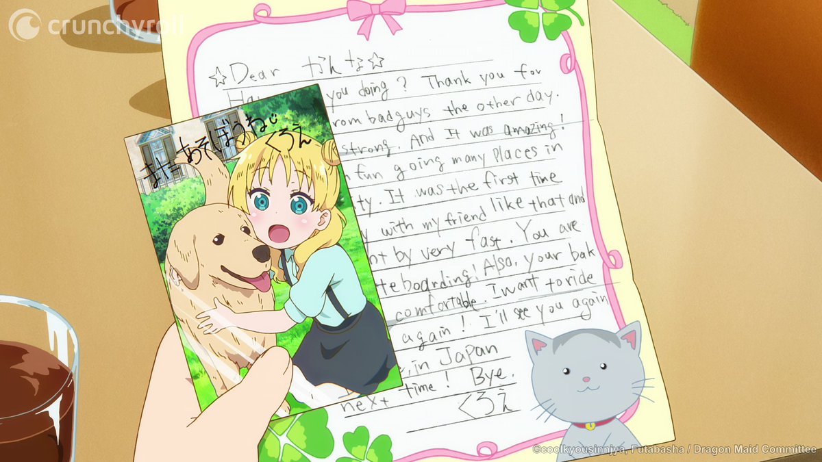 Chloe's letter to Kanna is so cute! 🥺