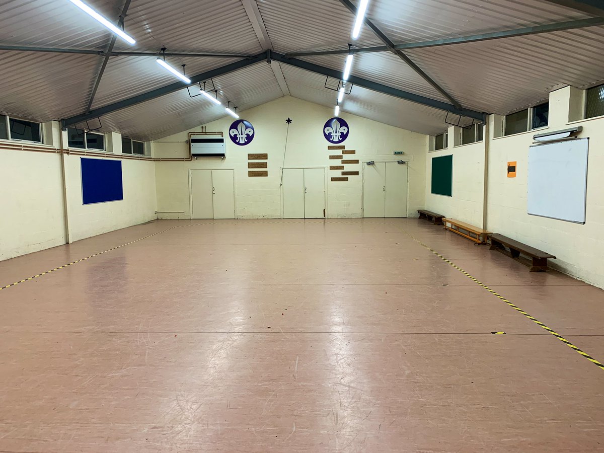 So after six hundred and two days in exile (and with all but four sessions taking place outside) we returned to the Scout Hut tonight. It was frantic, frenetic and noisy but we’re home again! We’ve all been reminded to never take our homes for granted. #go13th #CumbriaScouts