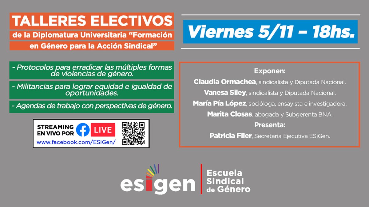 Escuela Sindical de Género tweet media