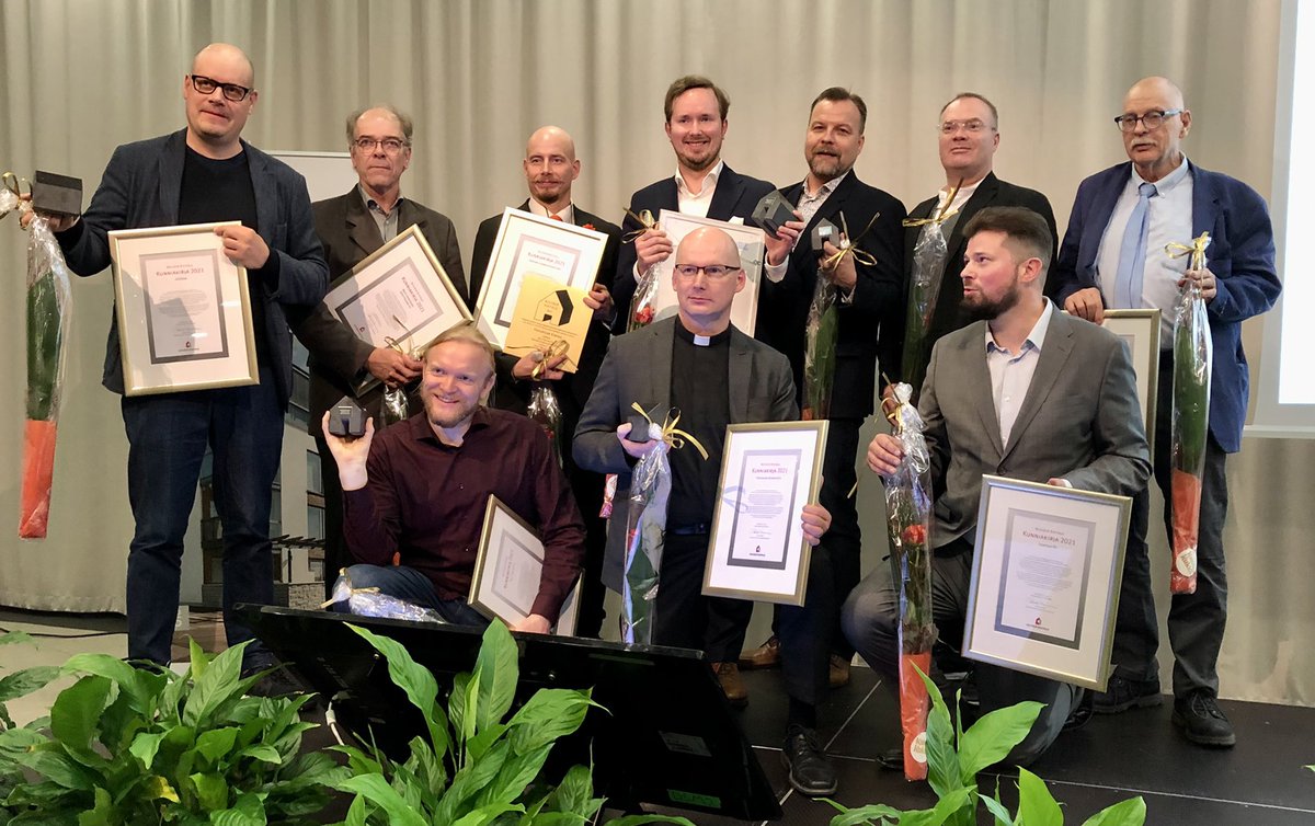 LujaGroup's tweet photo. Mahtavaa! #Lujatalo n urakoima Tikkurilan #kirkko voitti Kestävä #Kivitalo 2021 -palkinnon! Voittoisan kirkon esittelyvideo oheisen linkin kautta!! #kestavakivitalo #kestäväkivitalo #kestävärakentaminen https://t.co/eciy5NSwtz https://t.co/UPAyADqXaL
