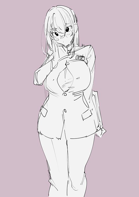 集中力切れた時の描き殴り、露骨に趣味 