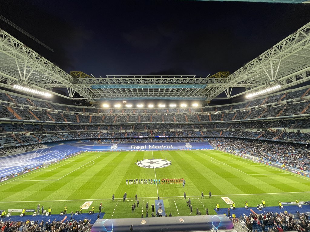 nuevobernabeu's tweet photo. Noche de Champions! https://t.co/kawMs6yEN3