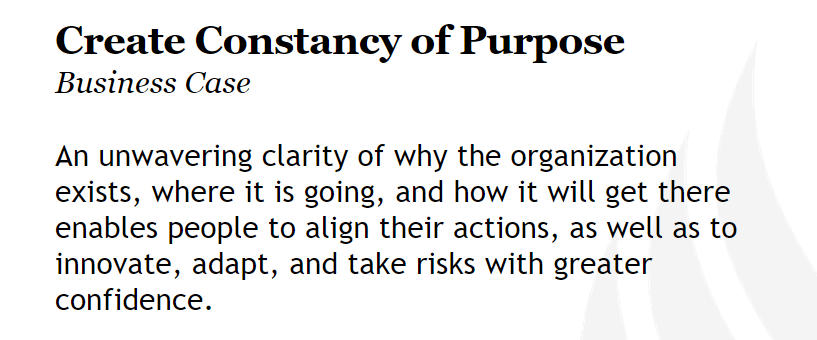 ValueCaptureLLC's tweet image. Learn more about the power of the #ShingoPrinciple Create Constancy of Purpose in our Nov 16-17 #EnterpriseAlignment virtual workshop, hosted by @LGHealth. hubs.li/H0-yDnX0