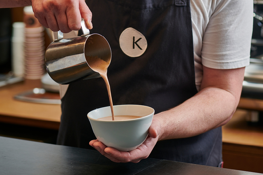 reasondesignuk's tweet photo. Congratulations to Knoops on opening a new store in Richmond! Along with store graphics, we have rolled out the identity across a growing range of packaging, recently updated website and a wide variety of printed material – including the new recipe book. https://t.co/UoBszMFHTO
