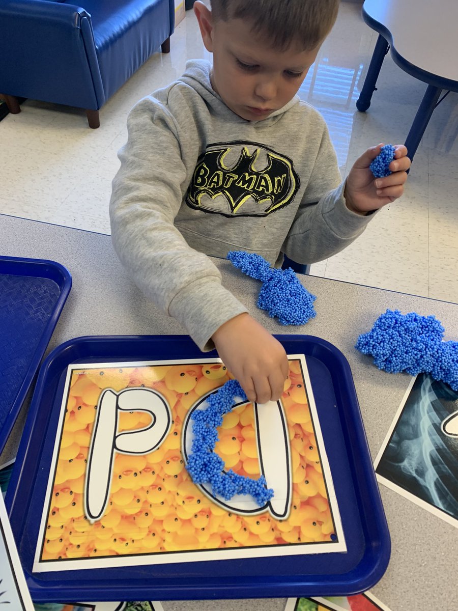Floam and letters for small group today! #FECC #Fultonproud