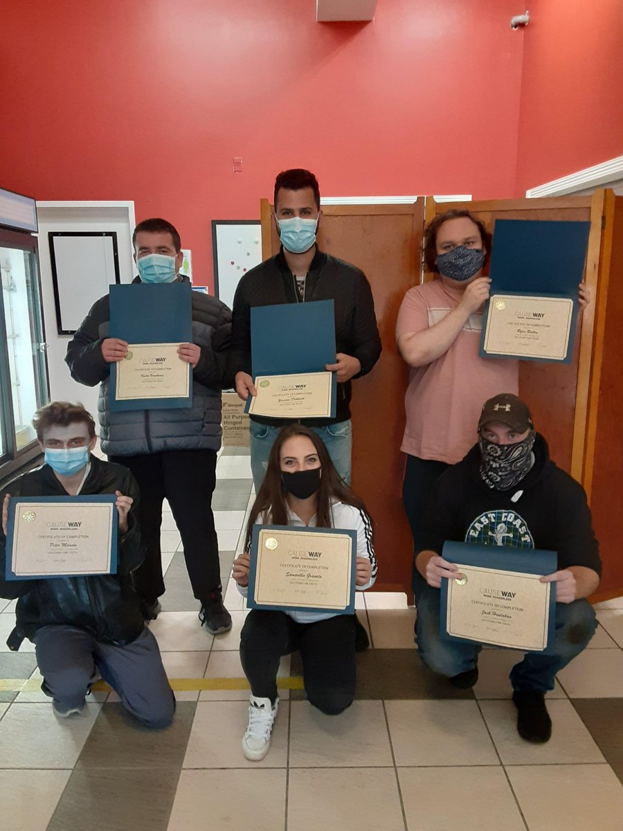 CausewayWork's tweet photo. Congrats to our last rotation of youths who officially graduated from Solutions for Youth just last month! We're so excited to welcome a new group this week.
Classes this week are focused on interests, values, budgeting, & career exploration & job search skills. Let's gooo! ๐ https://t.co/3eupchxIEP