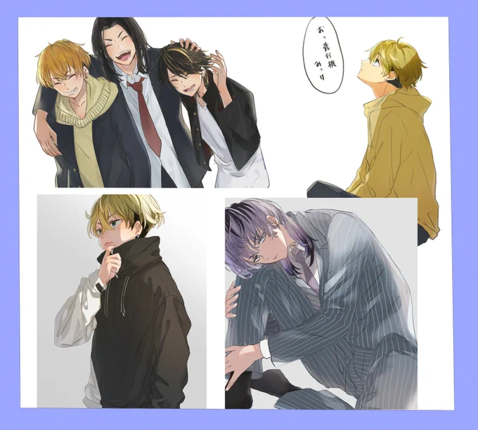 主にイラストUPしてます
繋がって下さるかた募集中です(>_<)
rt中心に♡して下さる方のところに巡回します
良ければ仲良くしてください!
#東卍絵描きさんと繋がりたい 
#東リべ絵描きさんと繋がりたい 