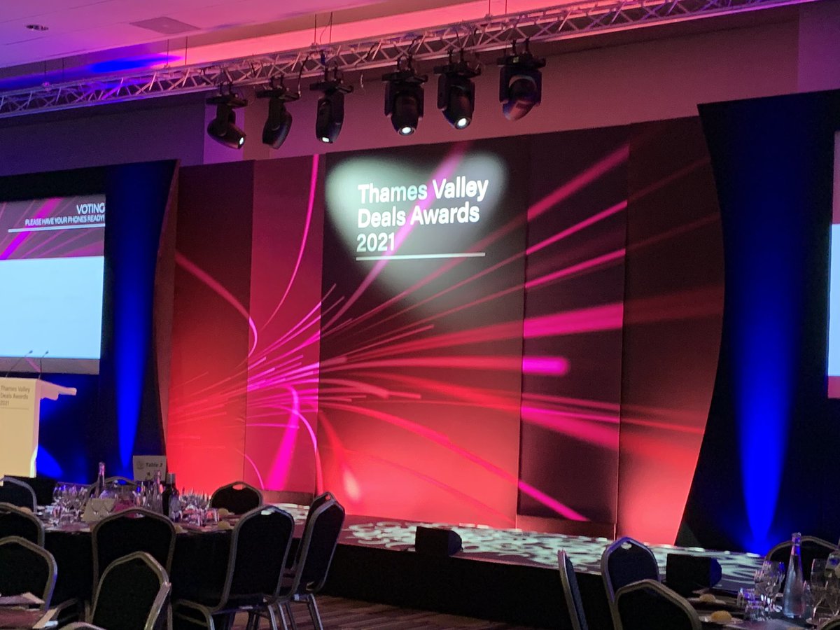 TheBusinessMag's tweet photo. Not long now!
#TVDA #ThamesValley #Deals #Awards #Finance https://t.co/PGGb62zzx6