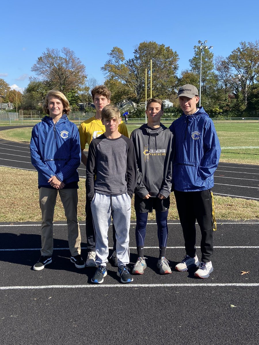 First Team All Conference Patriot Division! Congratulations all!! 💙🏃🏼💛🏃🏻‍♀️#collsxc