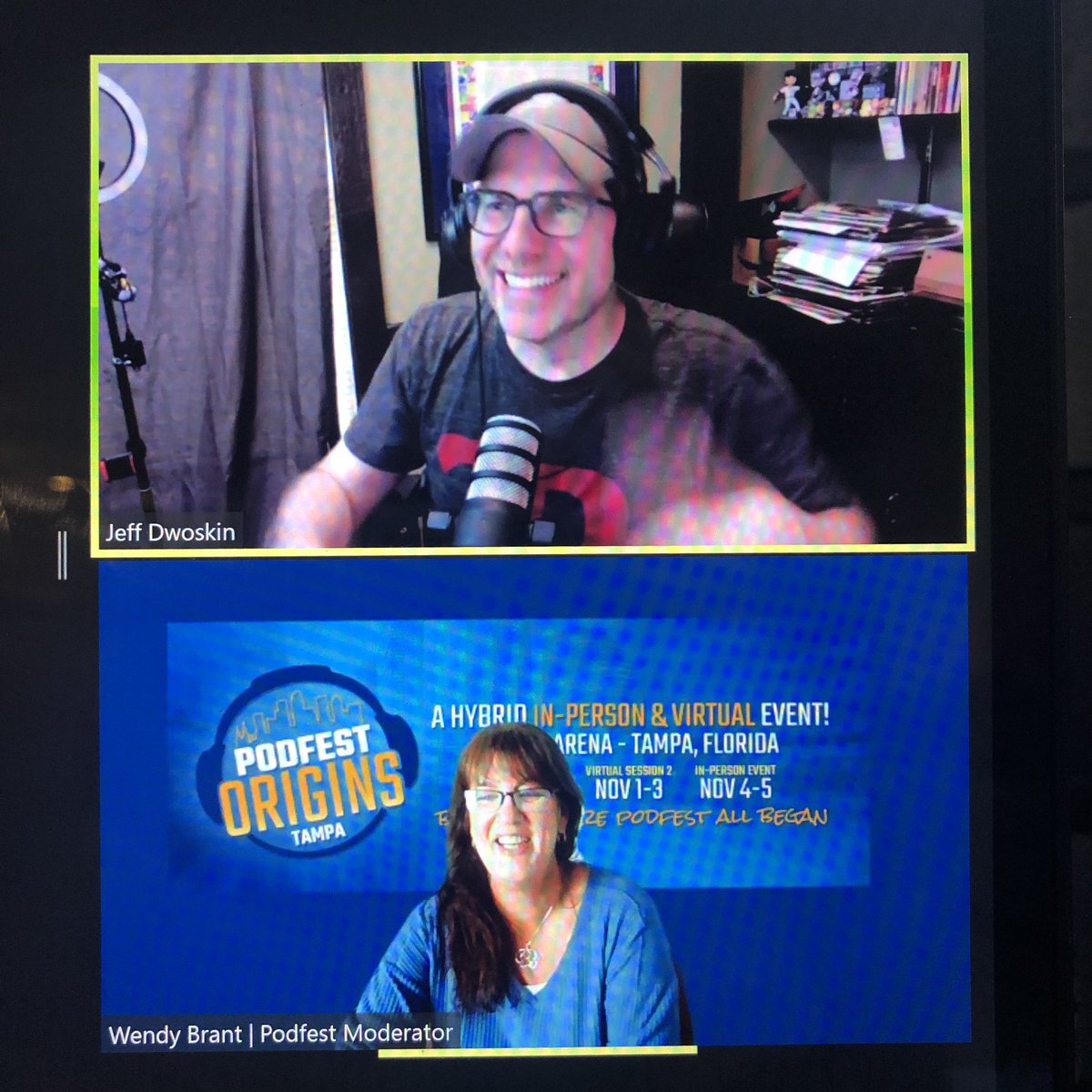 Thanks for all your awesome Twitter tips and ideas at Podfest Origins!  <a href="/JeffDwoskinShow/">Classic Conversations with Jeff Dwoskin</a> <a href="/bigmacher/">Jeff Dwoskin Has A Podcast</a>