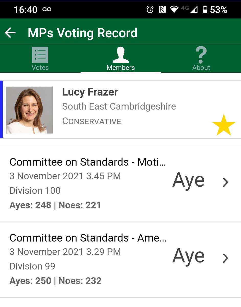 stevehunt4hiop's tweet photo. I'm dismayed, but hardly surprised. I look forward to reading @lucyfrazermp's detailed explanation to her #SECambs constituents of why she thought this was the right and proper way to vote today. https://t.co/2Apu16ILd7 https://t.co/DNetbNiGDV