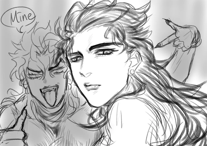 線が汚すぎる承D♀♀ラクガキ 