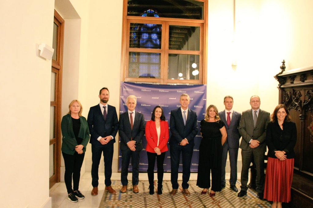 GVAinicotur's tweet photo. ➡️Conseller @rafacliment_ junt a la.S.A. @Rebeca_Torro i la D.G. @emparmbonafe assisteixen als #PremisSeguretatIndustrialCV @Aseival @sisegindustrial @COGITIValencia @CEV_CV
@FEMPAlicante @IndustrialesCV
@UGT_Comunica @ccoopv
@FEMEVALes https://t.co/aEwXrbmSOR